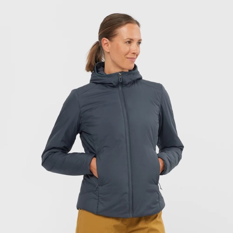 Black Salomon Outrack Women\'s Insulated Jackets | IE DZ2908